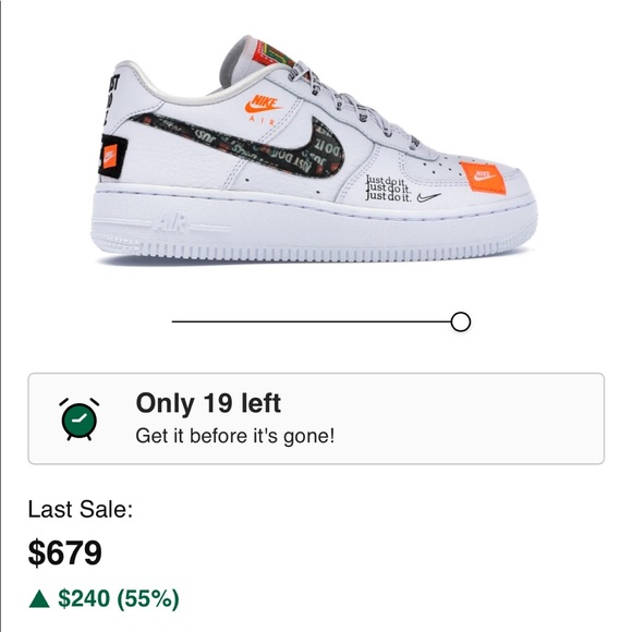 Nike “Just do it” limited release air forces - Picture 3 of 7